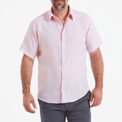 Pink Thornham Short Sleeve Classic Shirt