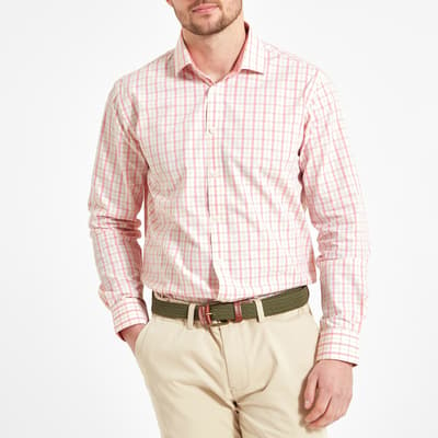 Pink Hebden Tailored Shirt