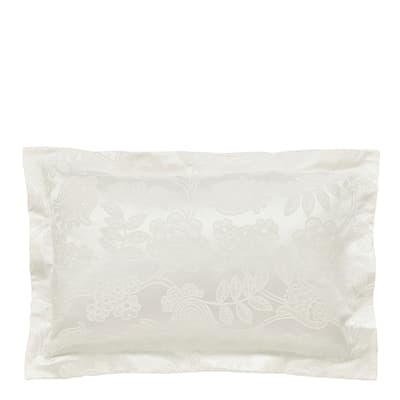 Letty Oxford Pillowcase, Porcelain