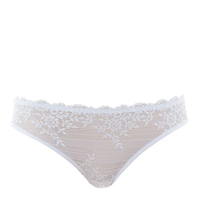 White Embrace Lace Bikini Briefs