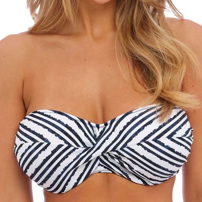 Navy Sunshine Coast Bandeau Bikini Top