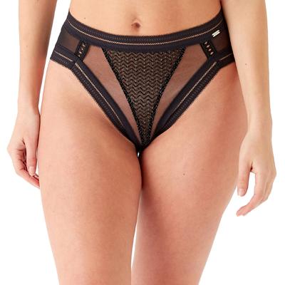 Black Contradicion High Waisted Brazilian