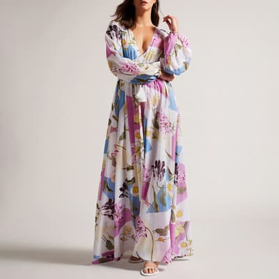 Multi Rozlyn Floaty Maxi Cotton Cover Up