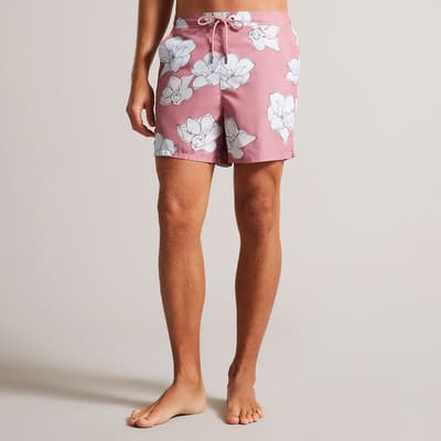 Large Scale Floral Swimshort