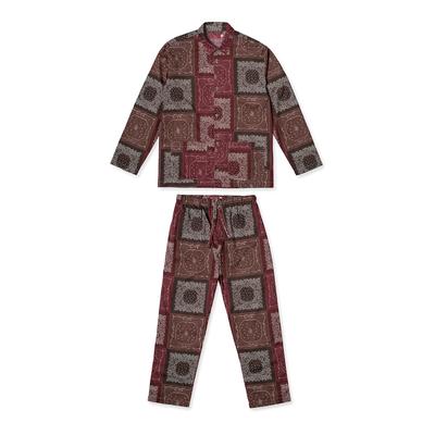 Red Bandana Mens Pocket Pyjama Set