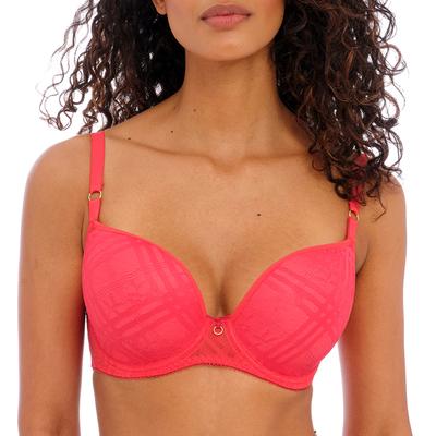 Red Freya Fatale Moulded Plunge T-shirt Bra