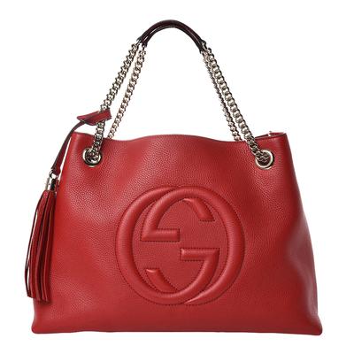 Red Gucci Soho Chain Bag BrandAlley
