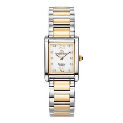 Women's Fontaine Gold & Silver Watch 21mm