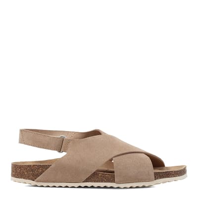Brown Leather Brionia Sandal