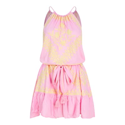 Pink Poppy Mini Dress