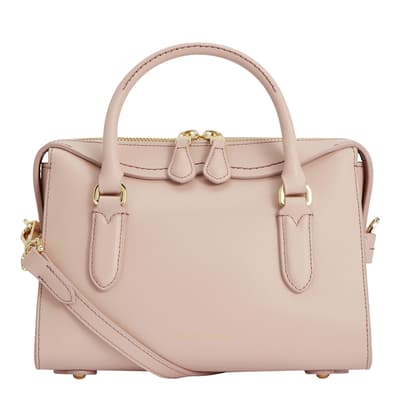 Pebble Pink Leather Small Dylan Handbag