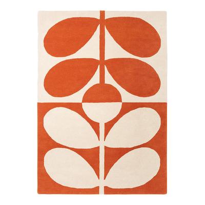 Giant Sixties Stem 060703 250x350cm Rug, Tomato