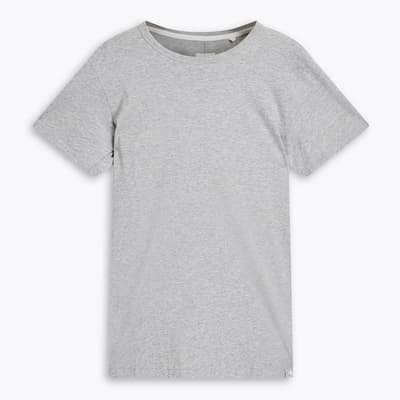 Light Grey Principle Cotton T-Shirt