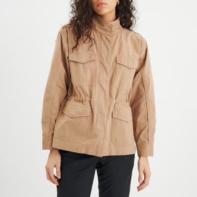 Brown Yuma Cotton Jacket