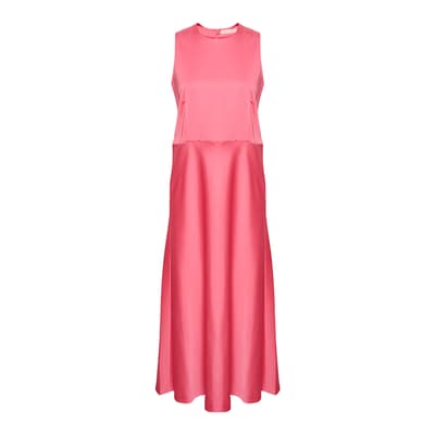 Pink Zilky Maxi Dress