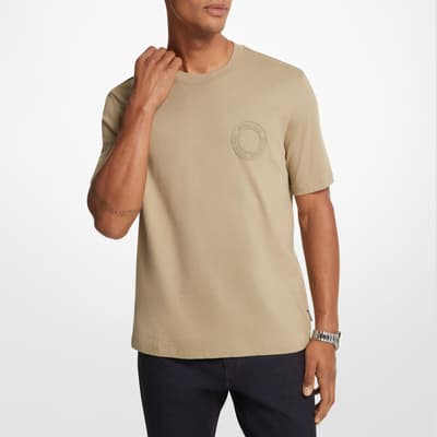 Sand Icon Logo Cotton T-Shirt