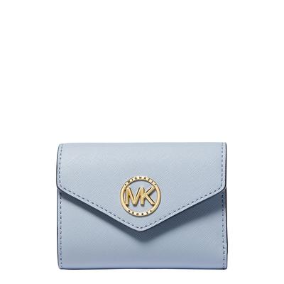 Pale Blue Greenwich Medium Trifold