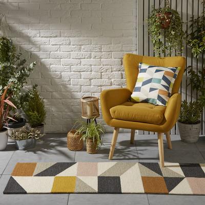 Nuevo 426102 60x200cm Indoor/Outdoor Runner Rug, Blush