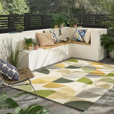 Ottil 424607 60x200cm Indoor/Outdoor Runner Rug, Citrus