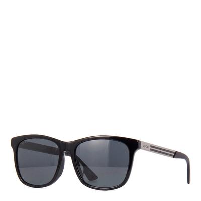 Men's Black Gucci Sunglasses 56mm