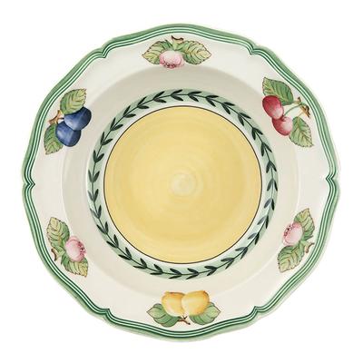 Set of 6 French Garden Fleurence Deep Plate 20cm