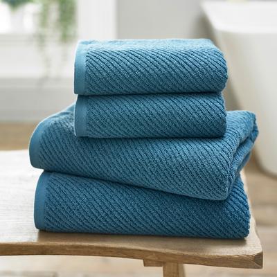 Bliss Essence Bath Towel, Petrol