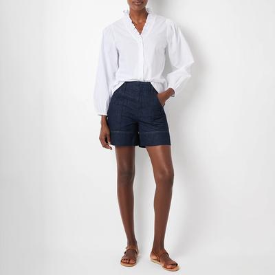Dark Wash Lillian Denim Shorts