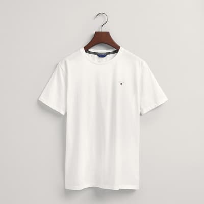 Teen White Branded T-Shirt