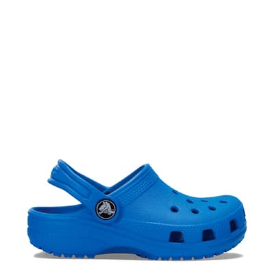 Younger Kid's Blue Classic Clog