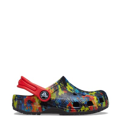 Younger Kid's Tye Dye Graphic Clasic Clog