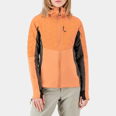 Orange Lyra Full-Zip Jacket