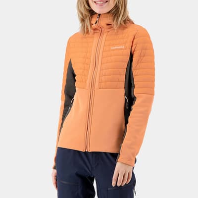 Orange Insulated Annema Full-Zip Jacket