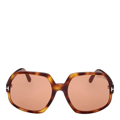 Women's Brown Tom Ford Sunglasses 54mm