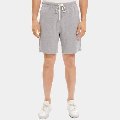 Grey Jersey Cotton Shorts