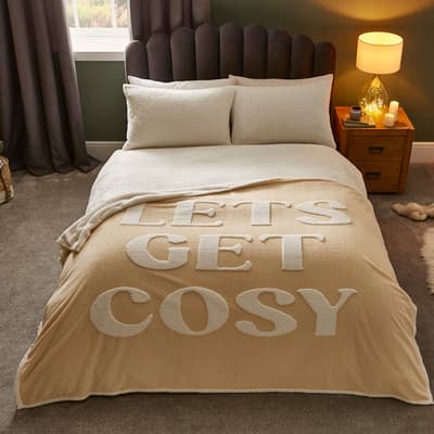 Lets Get Cosy Giant Throw