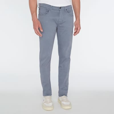 Blue Slimmy Tapered Stretch Jeans