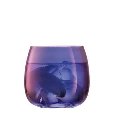 Aurora Stemless Glass 370ml Polar Violet, Set of 4