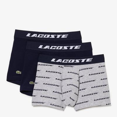 Black/Grey Branded 3 Pack Boxers