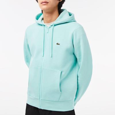 Light Blue Embroidered Hoodie