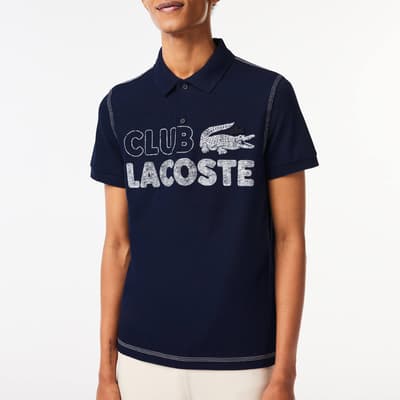 Navy Club Lacoste Polo Shirt