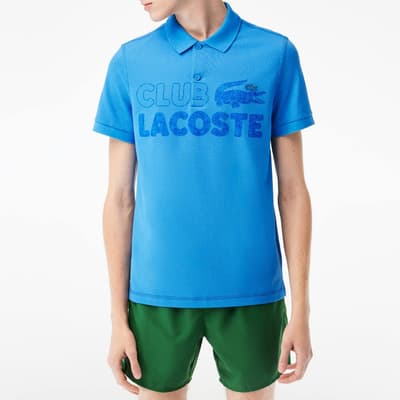 Blue Club Lacoste Polo Shirt
