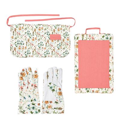 Wild Meadow Half Apron, Gloves & Kneeler Gift Set