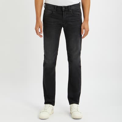 Wash Black Grover Straight Stretch Jeans