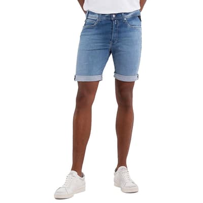 Light Blue 901 Slim Shorts