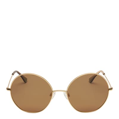 Gold Liyane Round Sunglasses