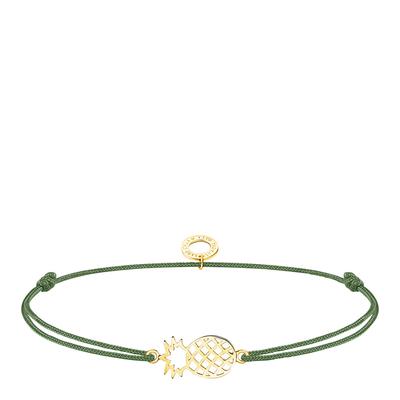 Gold Plated Little Secret Pineapple Bracelet 20cm