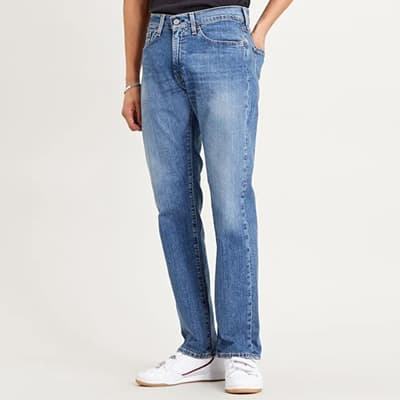 Mid Blue 502™ Tapered Stretch Jeans