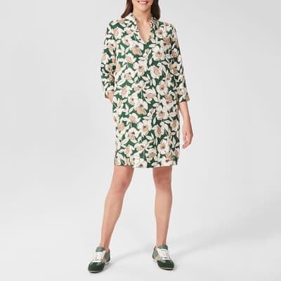 Green Marea Floral Tunic Dress