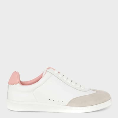 White Madden Suede Trainers