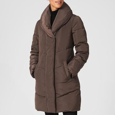 Mink Indira Quilted Puffer Jacket BrandAlley